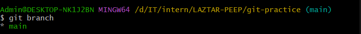 git branch