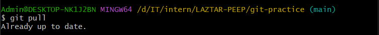 git pull